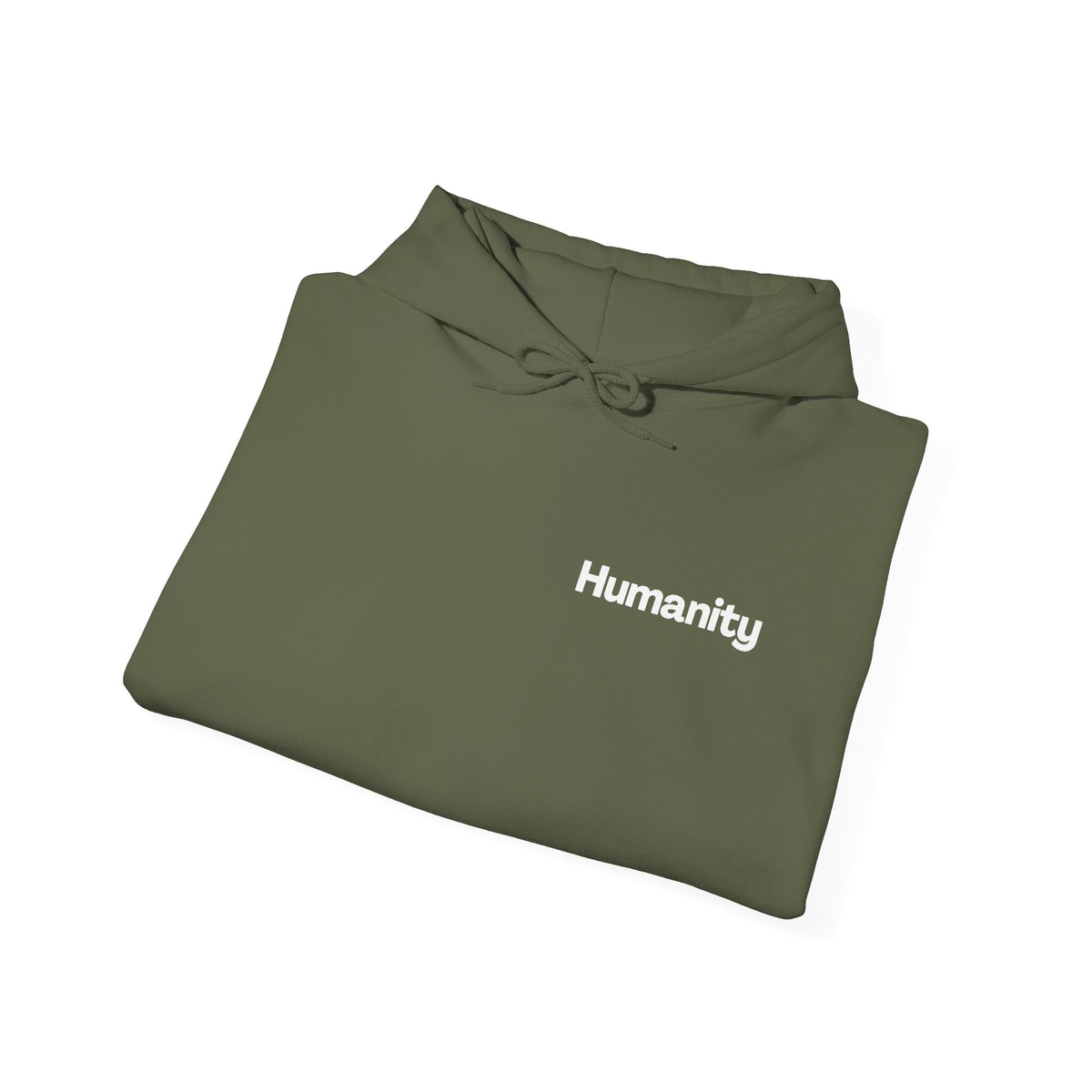 Humanity Hoodie — "I Am Because We Are" Back Print Community Graphic Hoodie