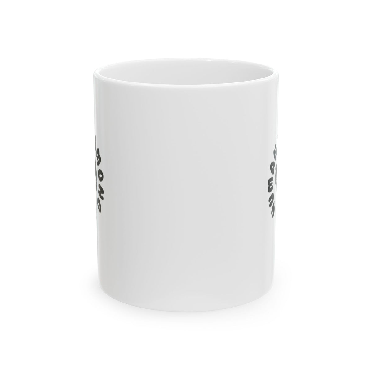 Ceramic Mug - 'No One Loves Me Like My Dog' Black Text Coffee Cup (11oz, 15oz)
