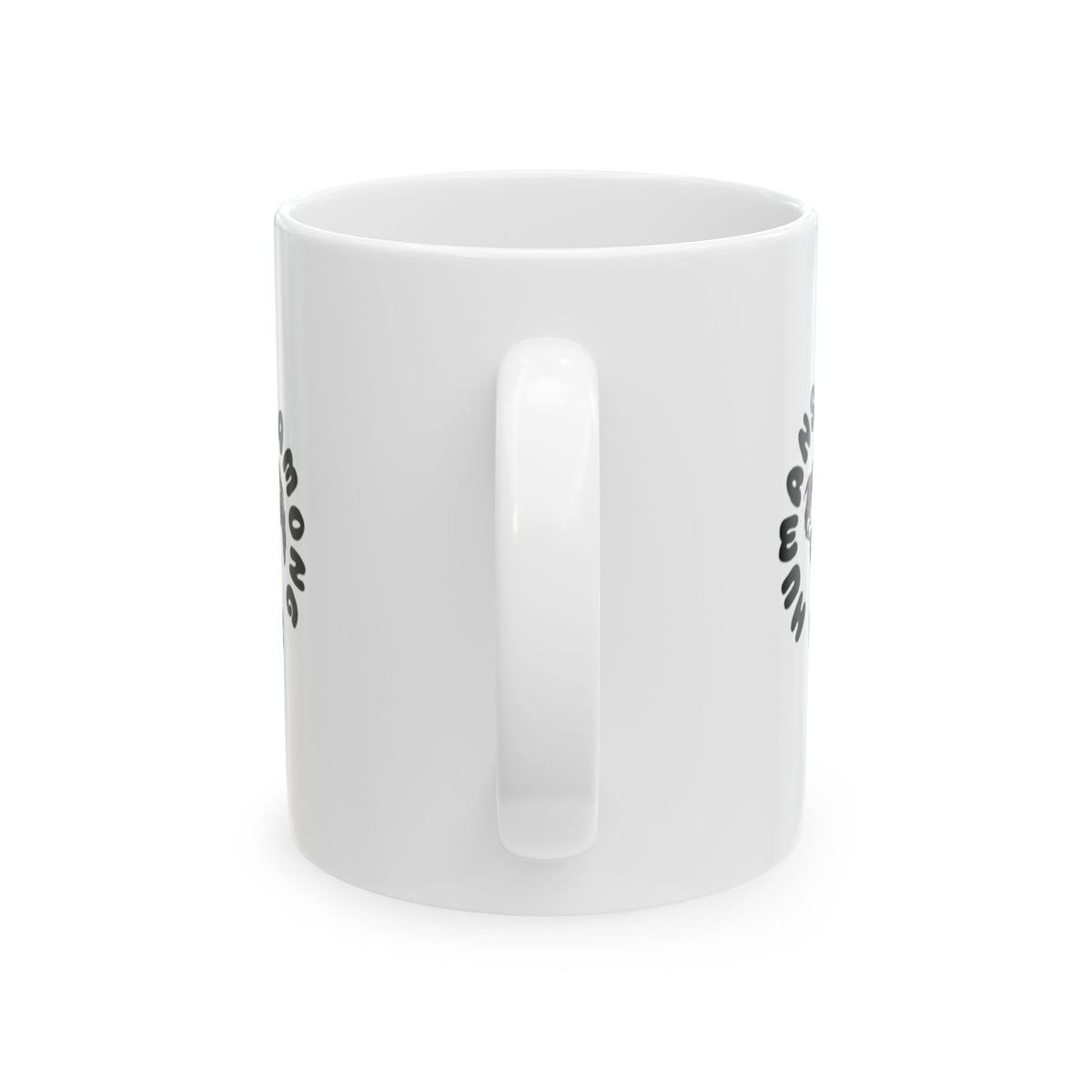 Ceramic Mug - 'No One Loves Me Like My Dog' Black Text Coffee Cup (11oz, 15oz)